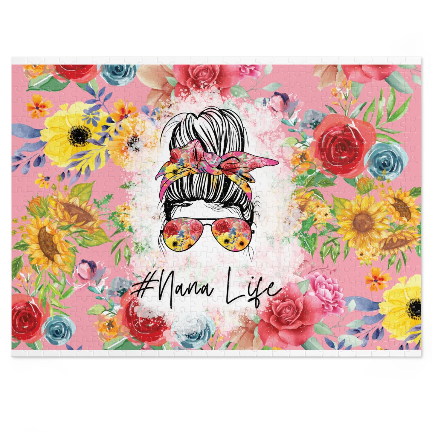 Jigsaw Puzzle, Nana Life, Personalised/Non-Personalised (30, 110, 252, 500,1000-Piece)