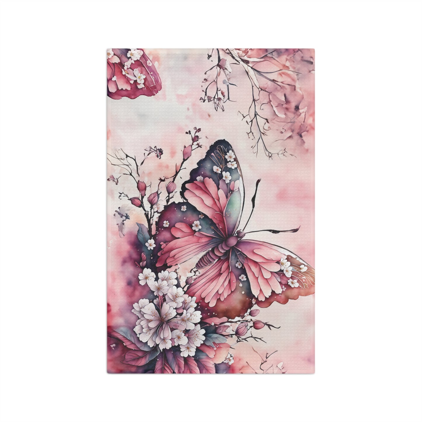 Microfiber Tea Towel, Butterfly Dreams