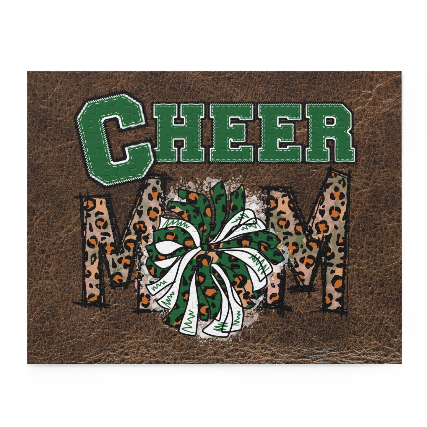 Personalised/Non-Personalised Puzzle, Cheer Mom (120, 252, 500-Piece)