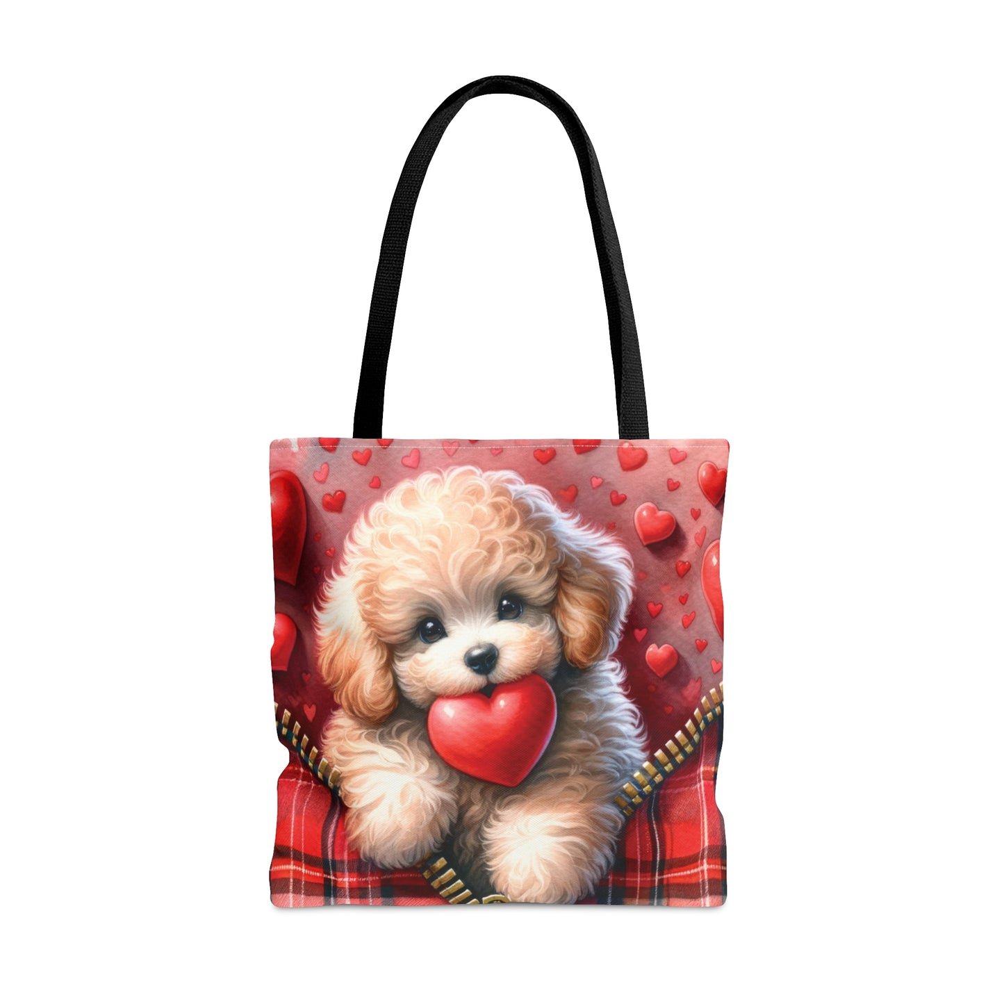 Tote Bag, Cute Dog, Personalised/Non-Personalised Tote bag