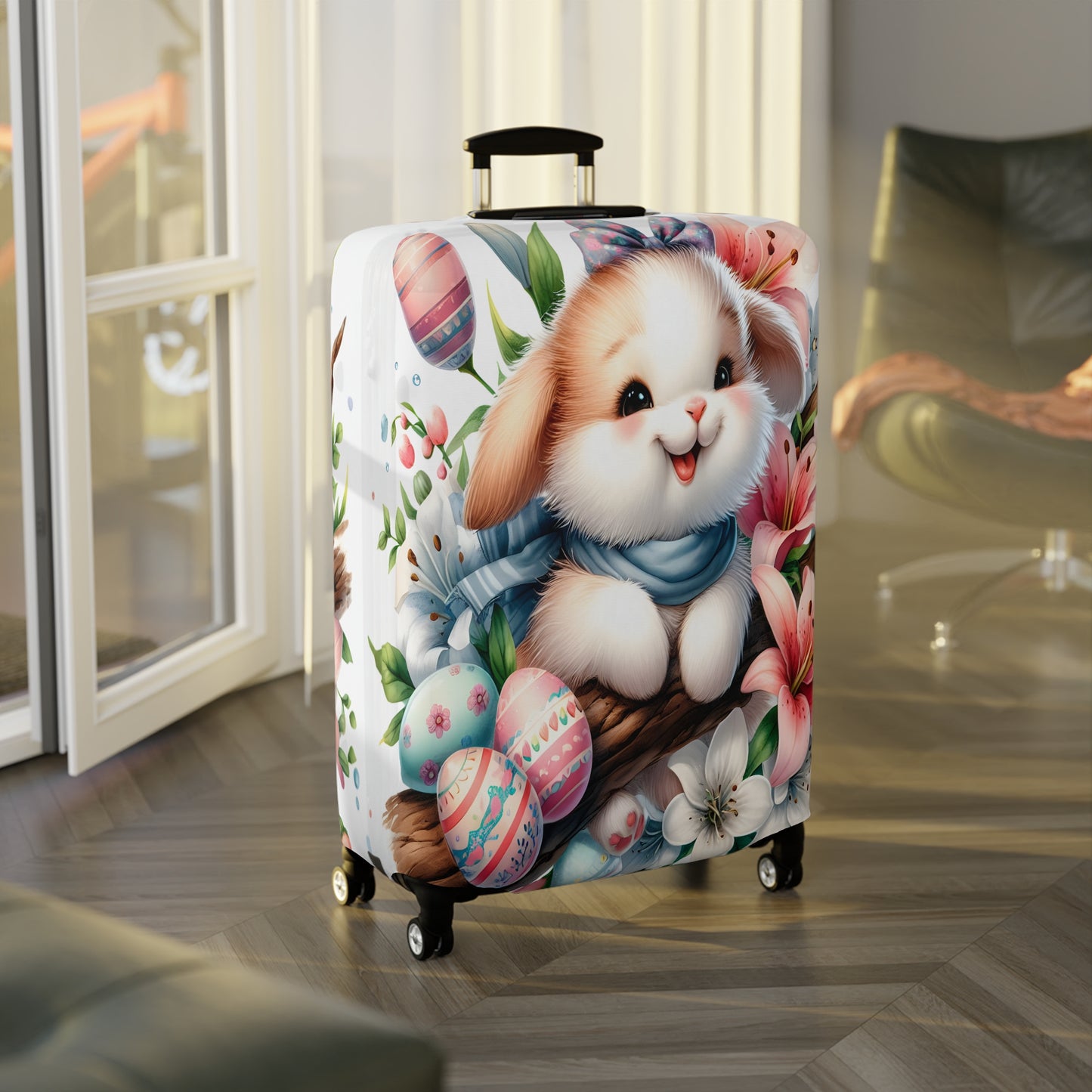 Luggage Cover, Easter, Rabbit, awd-1613