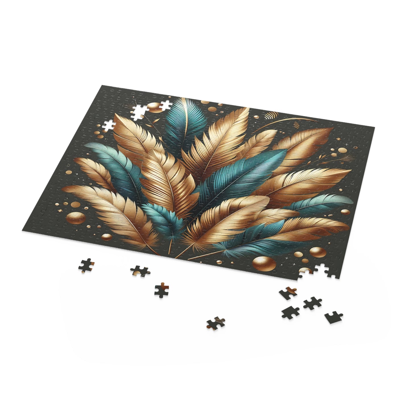 Personalised/Non-Personalised Puzzle, Leaves (120, 252, 500-Piece)