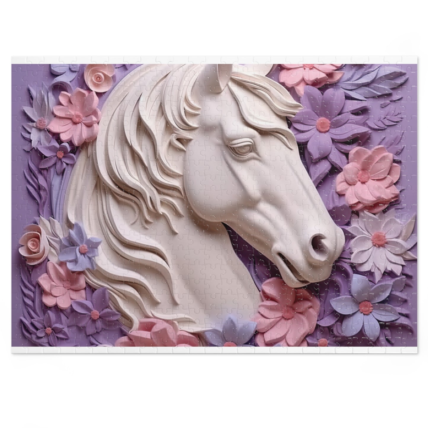 Jigsaw Puzzle, Horse, Personalised/Non-Personalised (30, 110, 252, 500,1000-Piece)