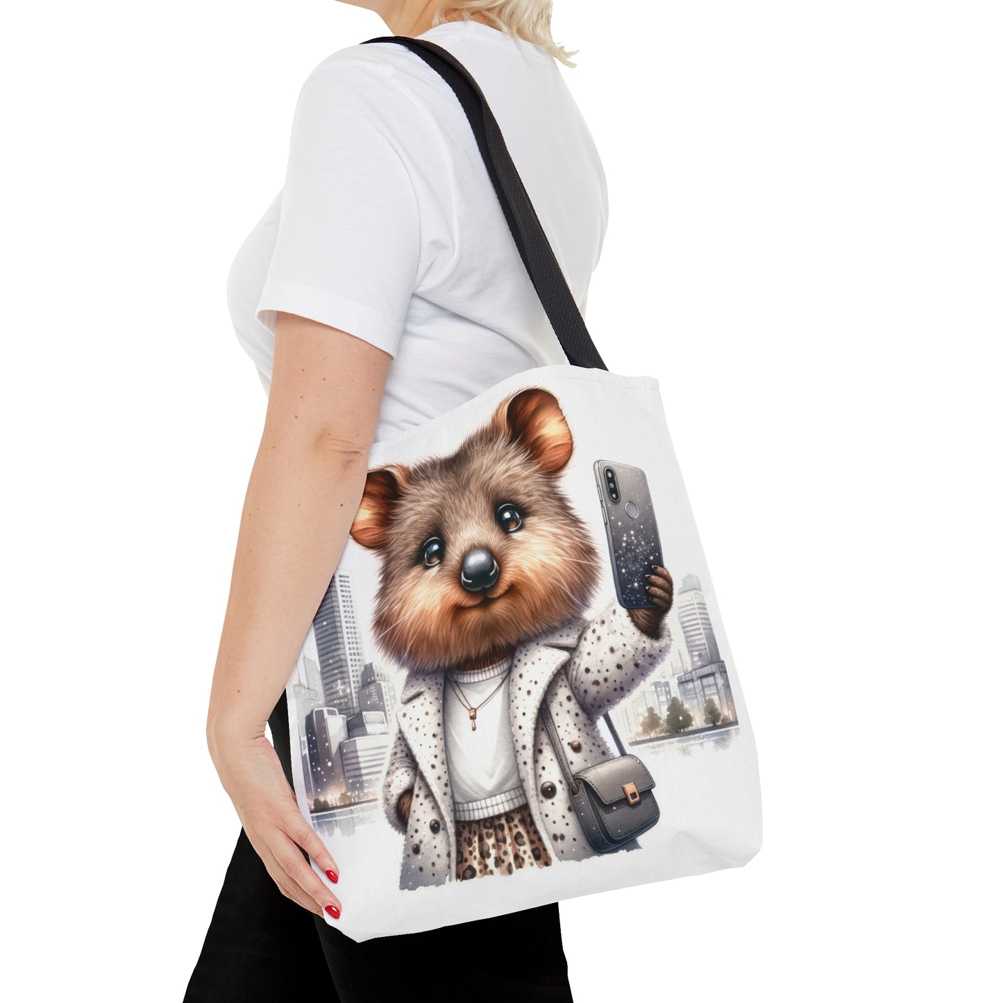 Tote Bag, Australian Animals, Quokka, Personalised/Non-Personalised Tote bag