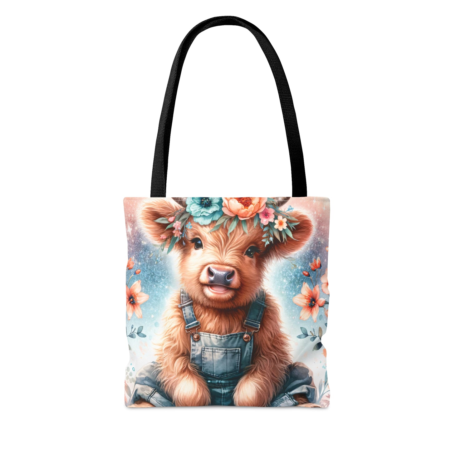 Tote Bag, Highland Cow, Personalised/Non-Personalised Tote bag