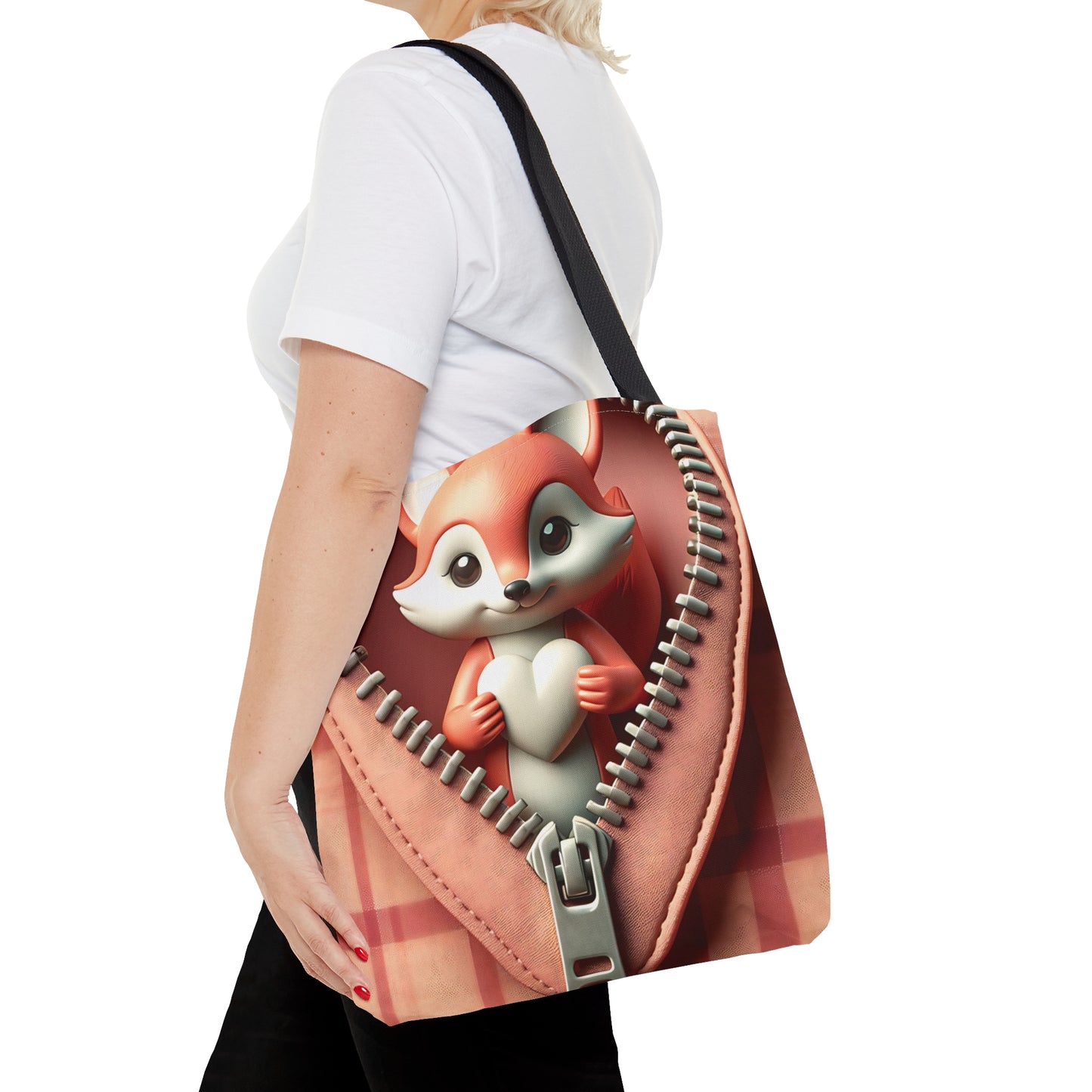 Tote Bag, Fox, Personalised/Non-Personalised Tote bag