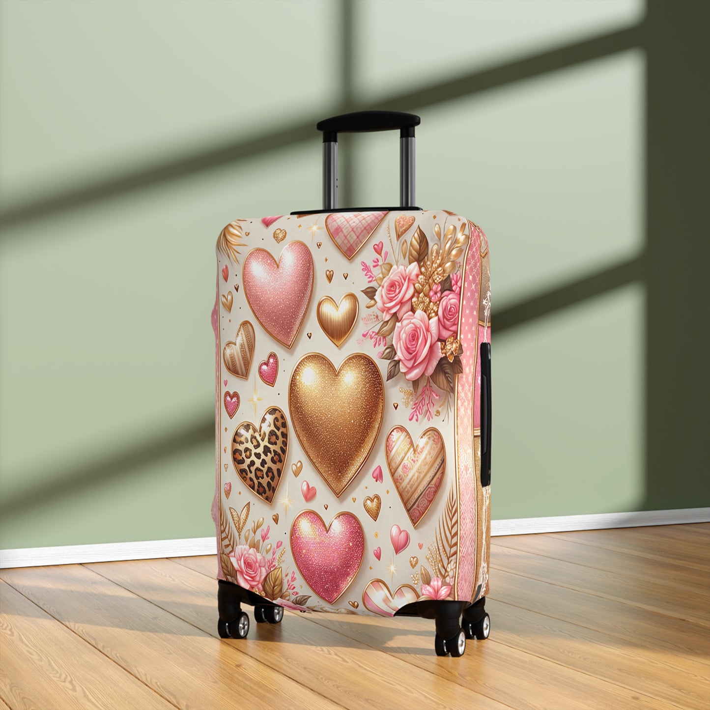 Luggage Cover, Hearts, awd-430