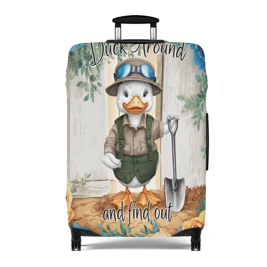 Luggage Cover, Duck around and find out, awd-1664