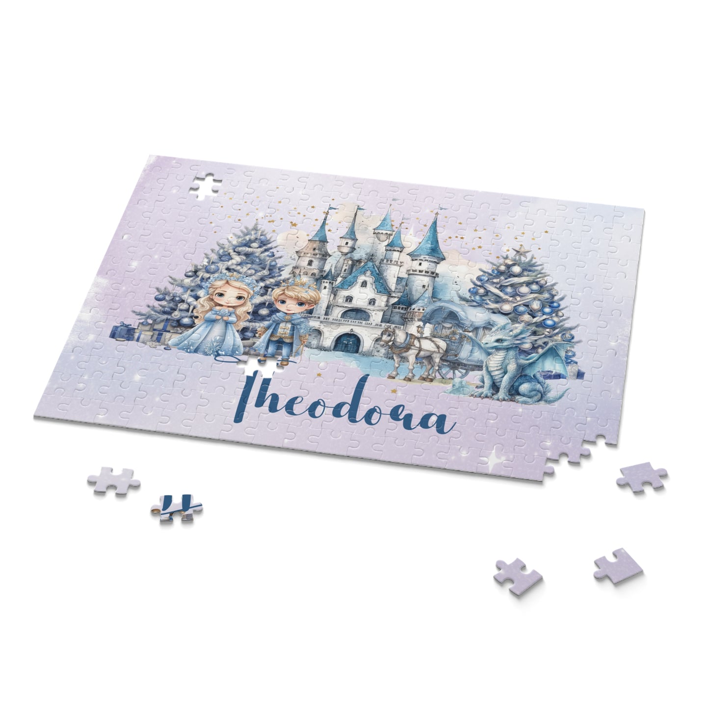 Puzzle, Christmas, Fairy-Tale, Personalised/Non-Personalised, (120, 252, 500-Piece)