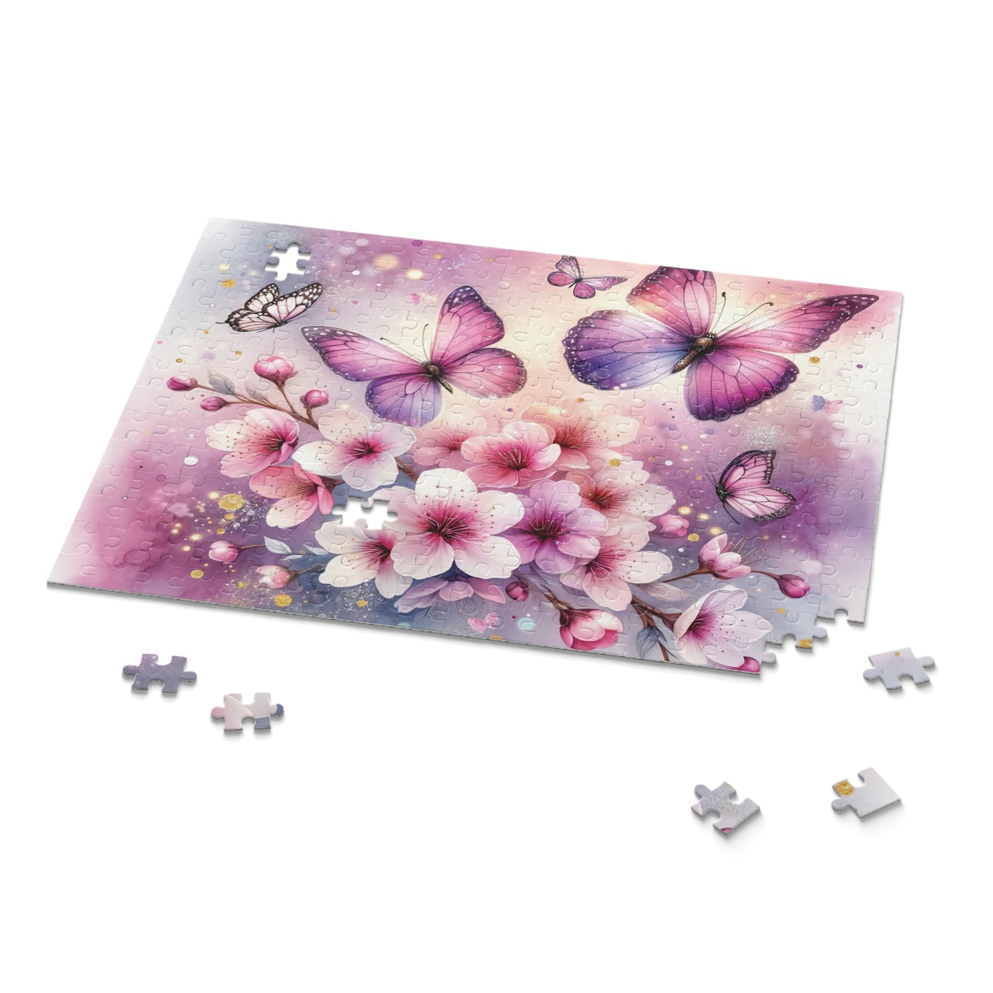 Personalised/Non-Personalised Puzzle, Butterfly Dreams (120, 252, 500-Piece)