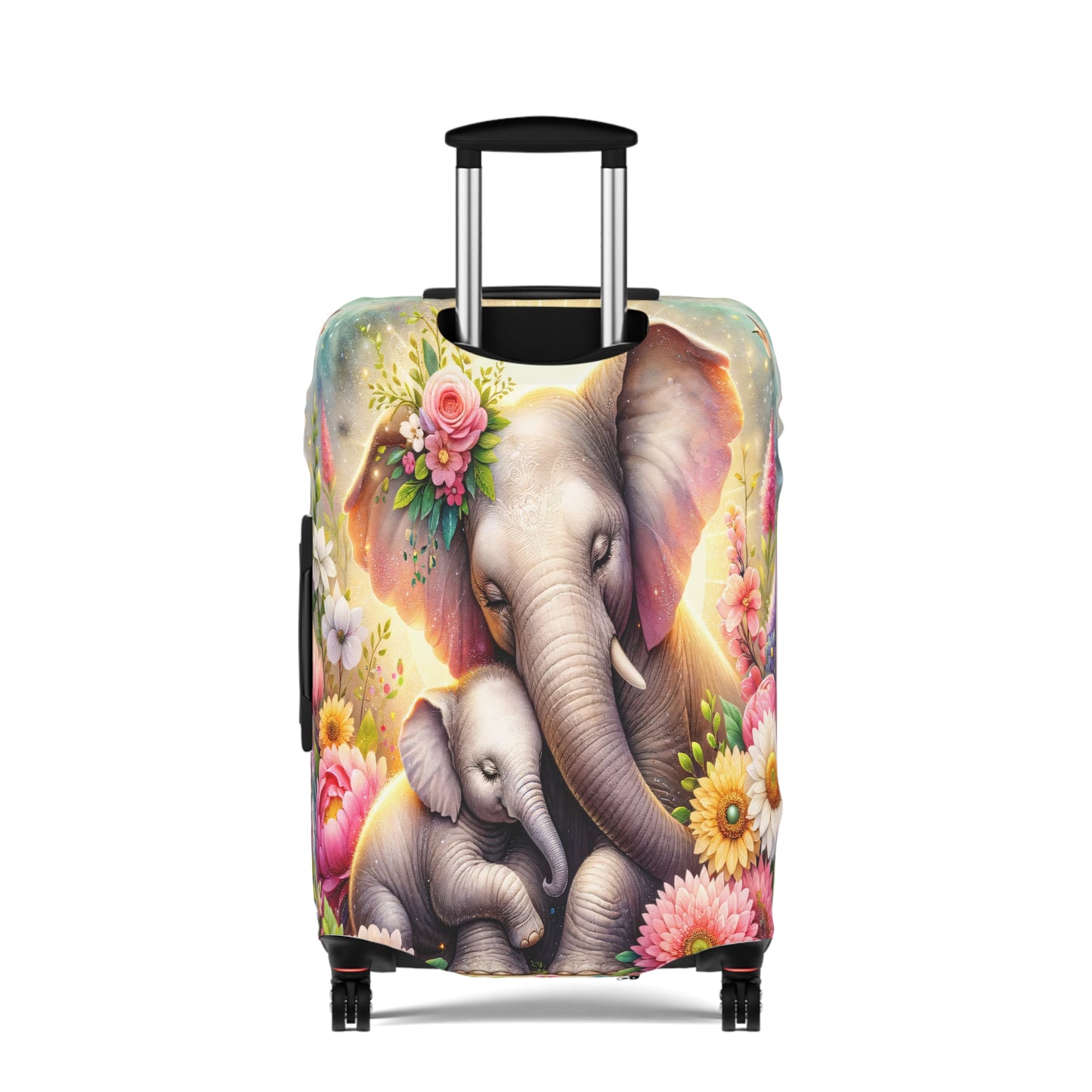 Luggage Cover, Elephant and Baby awd-1740