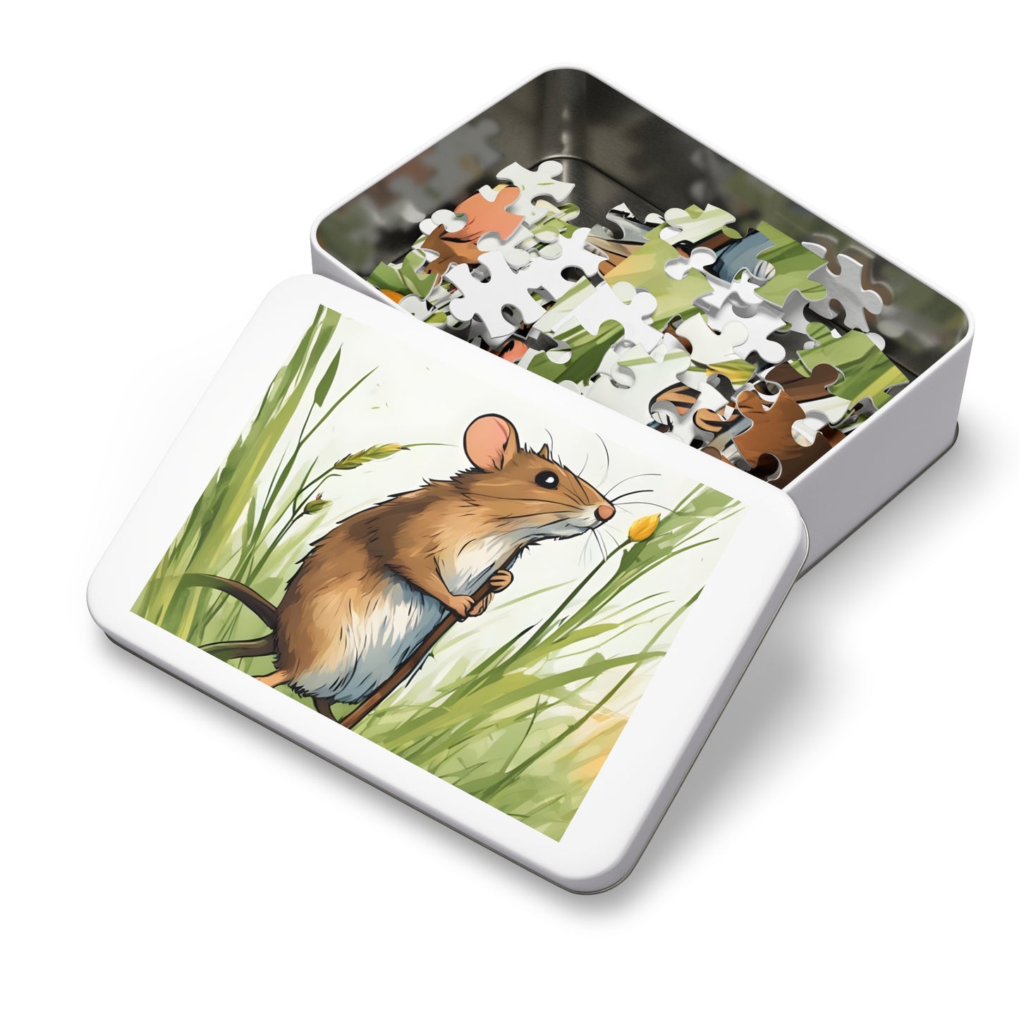 Puzzle, Mouse, Personalised/Non-Personalised (30, 110, 252, 500,1000-Piece)