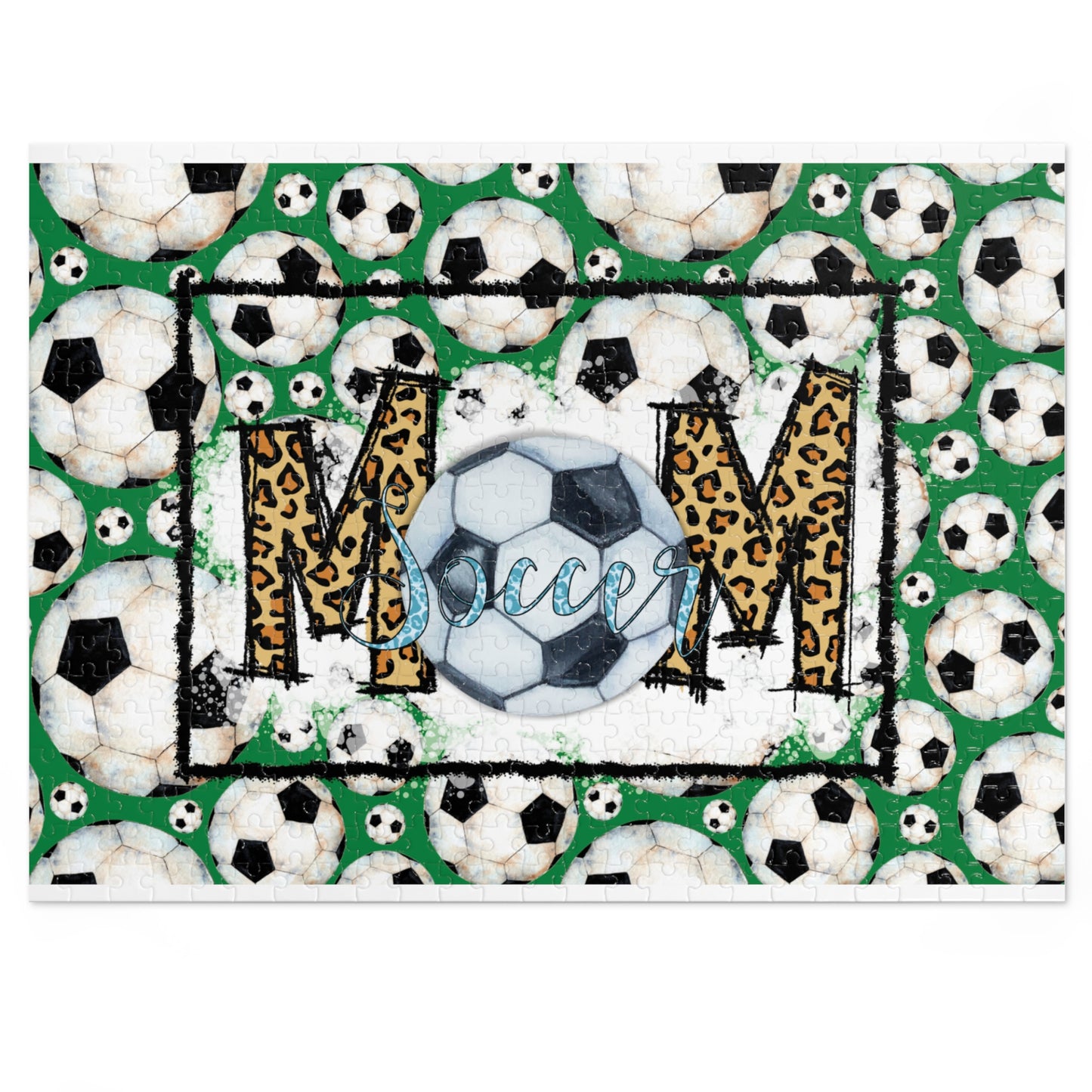 Jigsaw Puzzle, Soccer, Mom, Personalised/Non-Personalised (30, 110, 252, 500,1000-Piece)