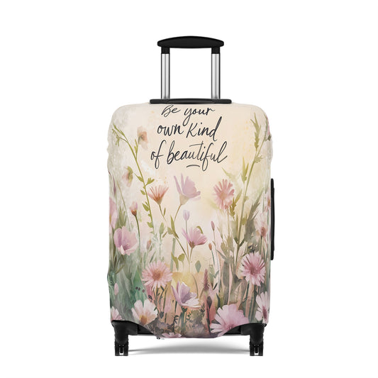 Luggage Cover, Floral, Be your own kind of beautiful, awd-1766