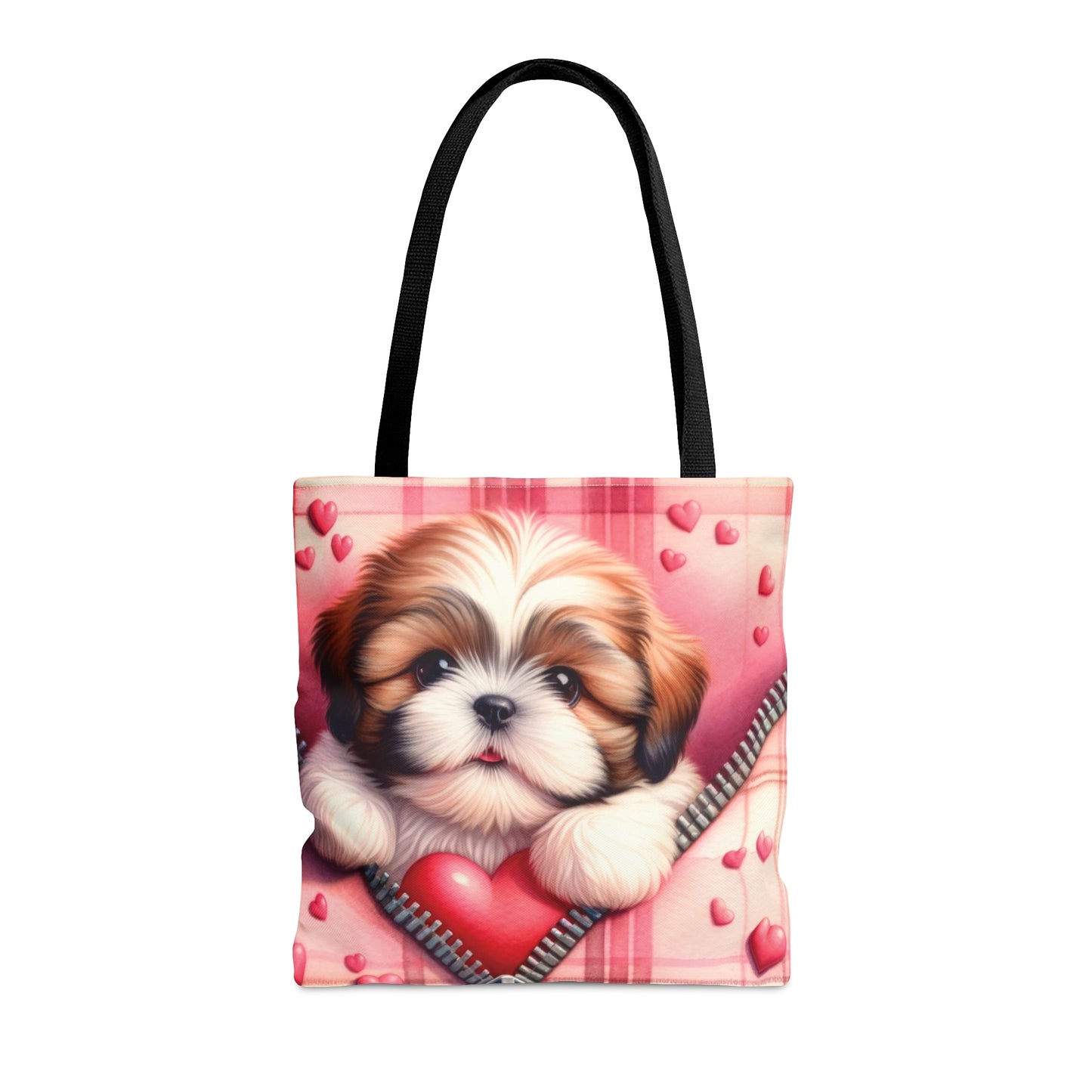 Tote Bag, Cute Dog, Personalised/Non-Personalised Tote bag