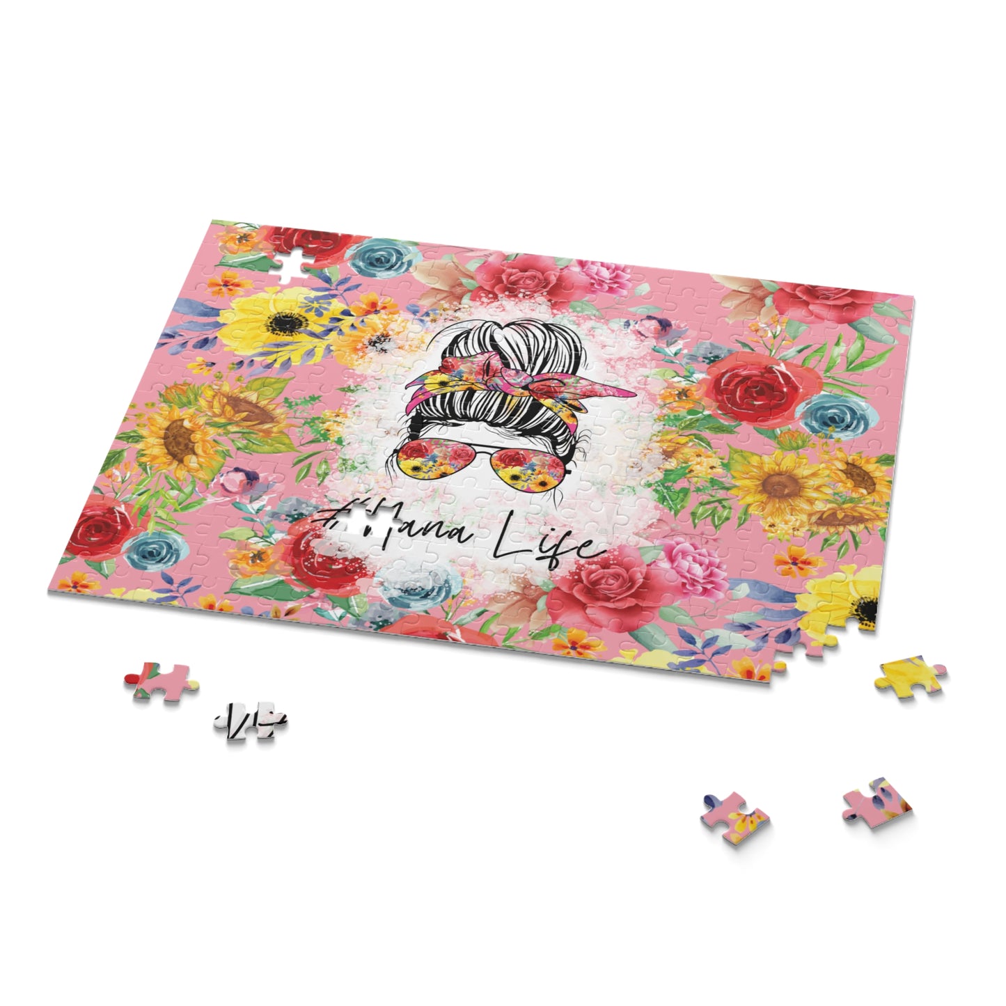 Personalised/Non-Personalised Puzzle, Nana Life (120, 252, 500-Piece)