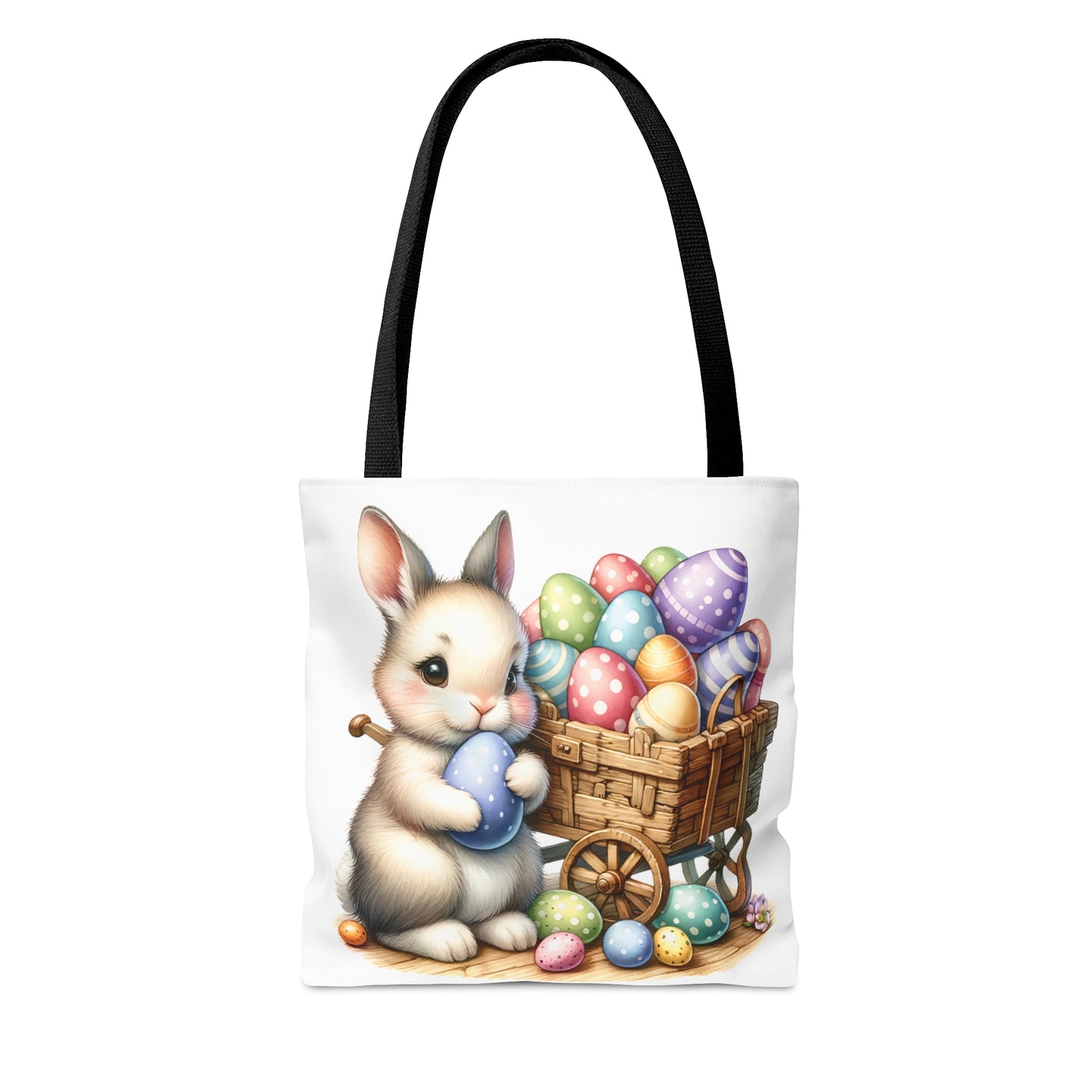 Tote Bag, Easter, Rabbit, Personalised/Non-Personalised Tote bag