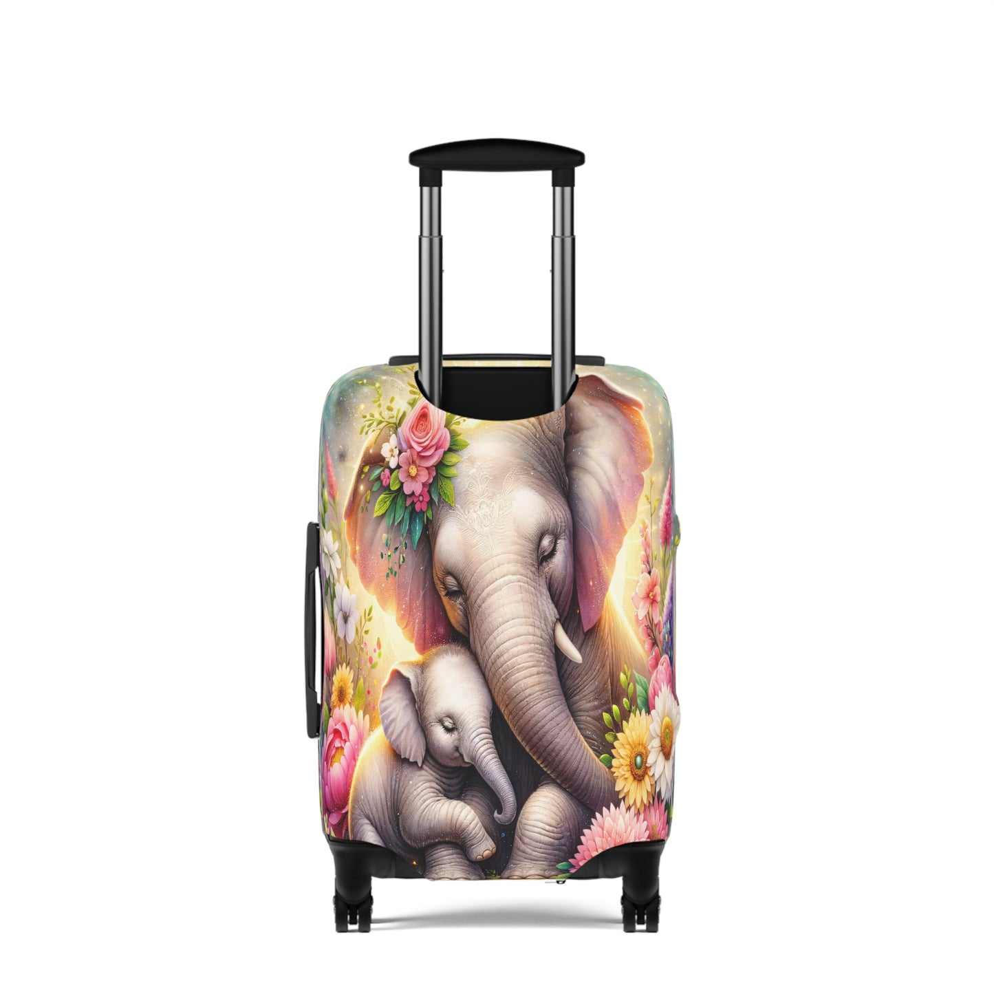 Luggage Cover, Elephant and Baby awd-1740