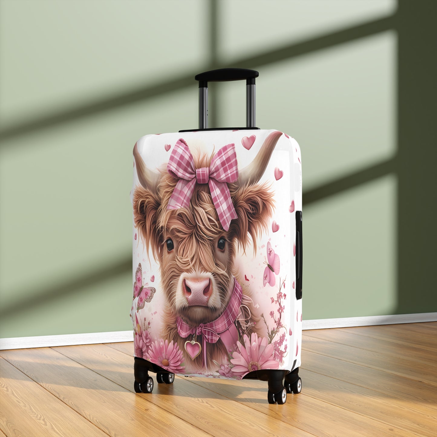 Luggage Cover, Highland Cow, awd-1742