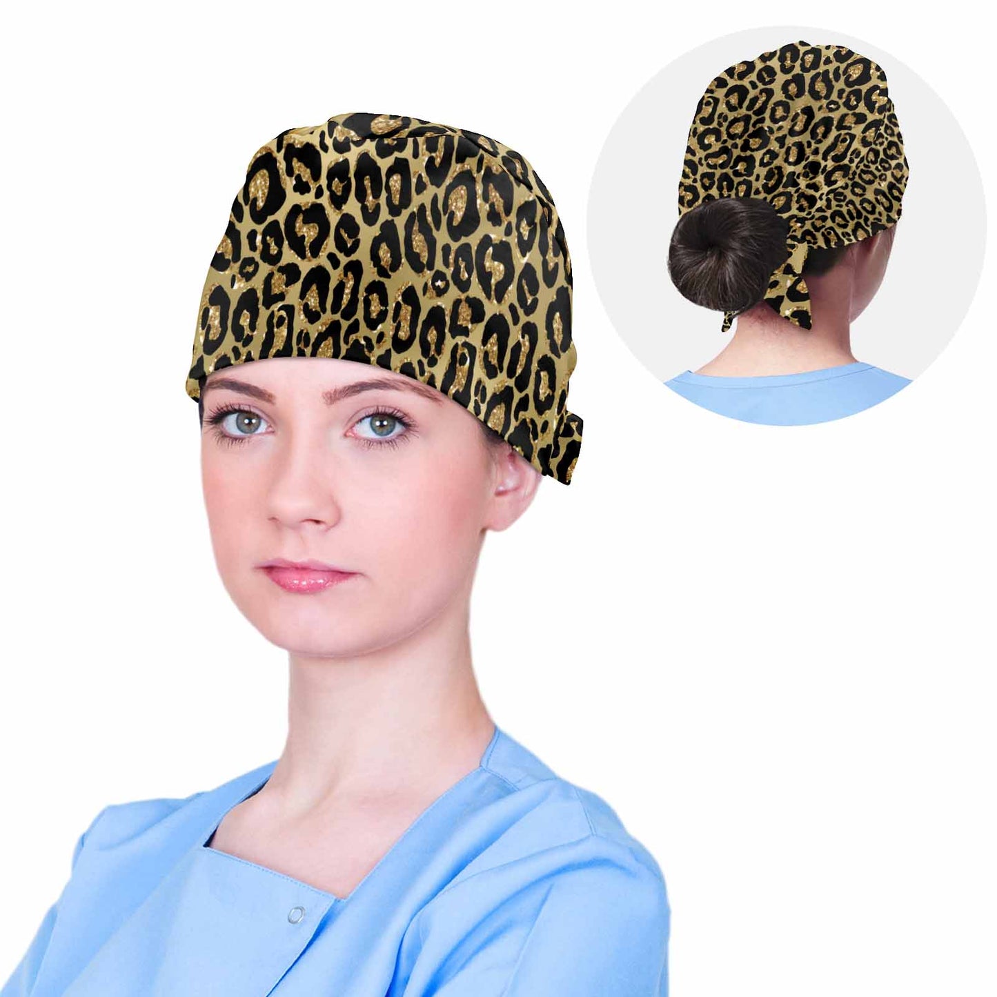 Nurse Scrub Cap Animal Print 6  Scrub Cap