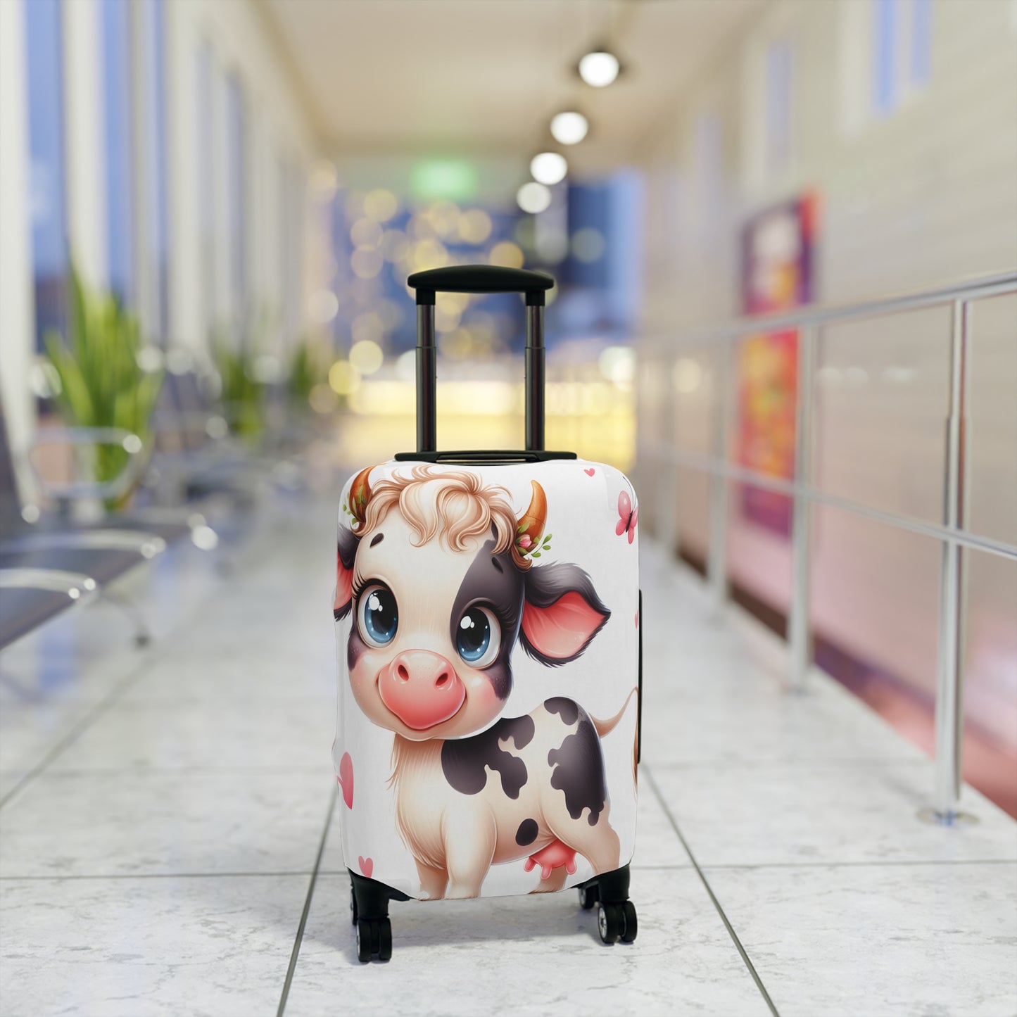 Luggage Cover, Cow, awd-1622