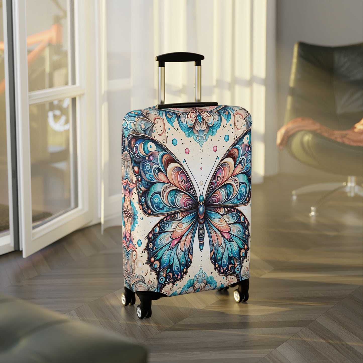 Luggage Cover, Butterfly, awd-449