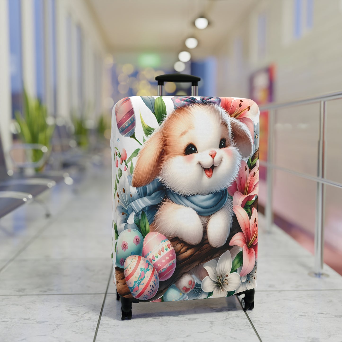 Luggage Cover, Easter, Rabbit, awd-1613