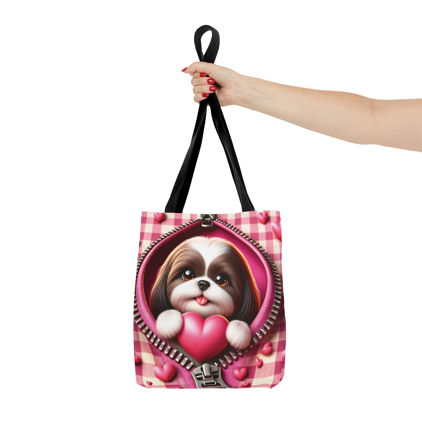 Tote Bag, Cute Dog, Personalised/Non-Personalised Tote bag