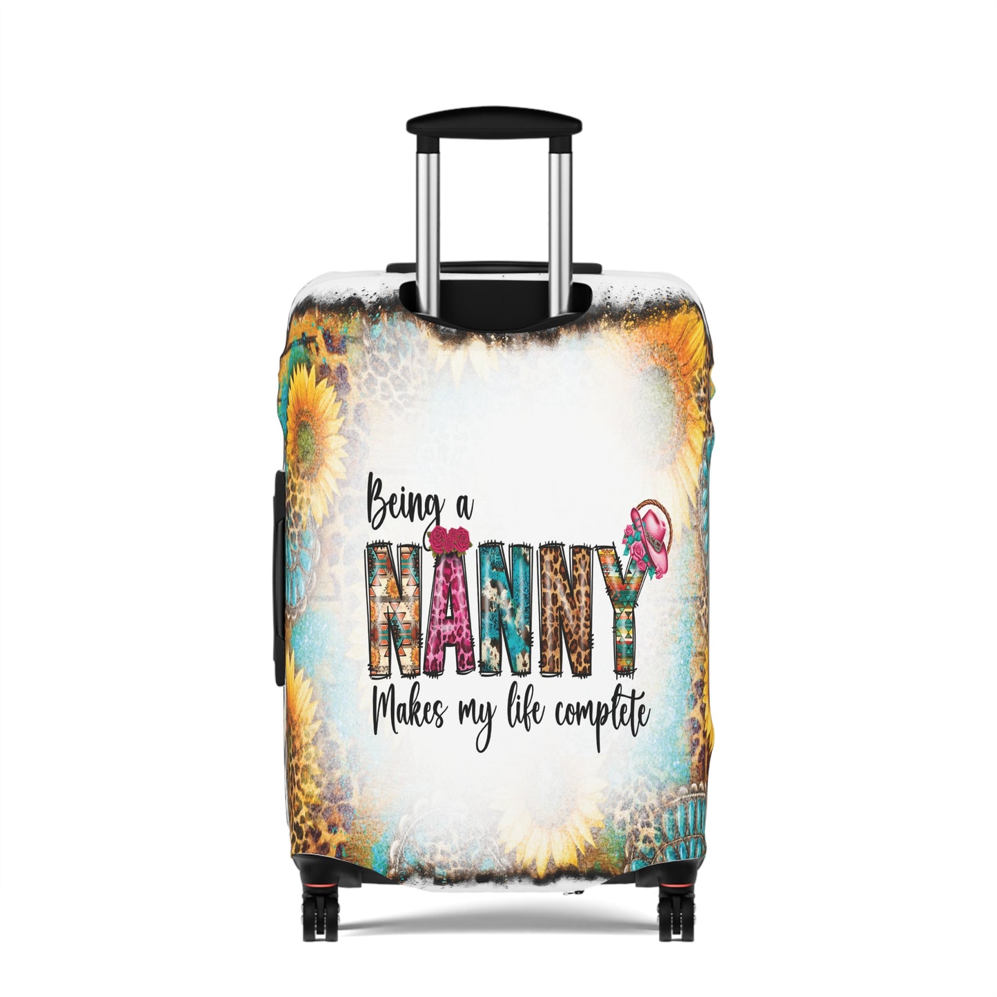 Luggage Cover, Country and Western,  Being a Nanny Makes my Life Complete, awd-1022