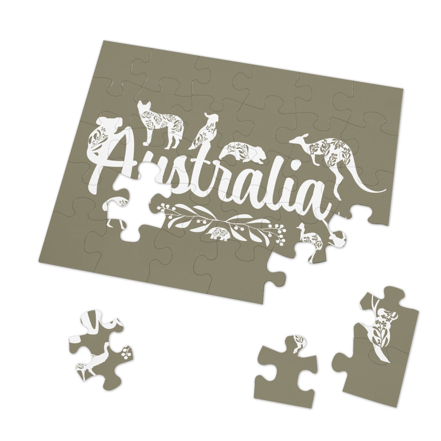 Puzzle, Australia, Personalised/Non-Personalised (30, 110, 252, 500,1000-Piece) Awd-557