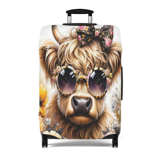 Luggage Cover, Highland Cow, awd-701