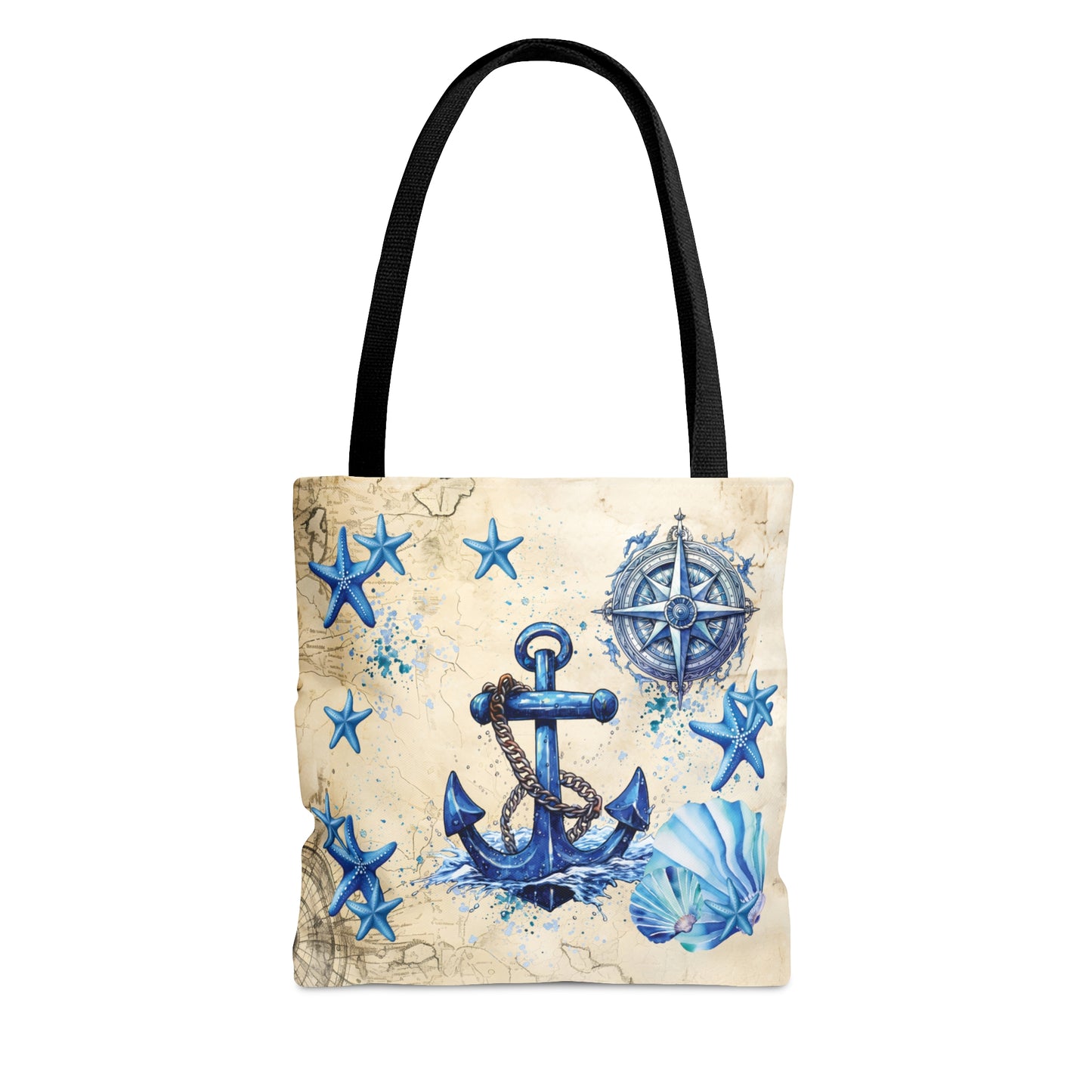 Tote Bag, Nautical bag, Beach Tote Bag