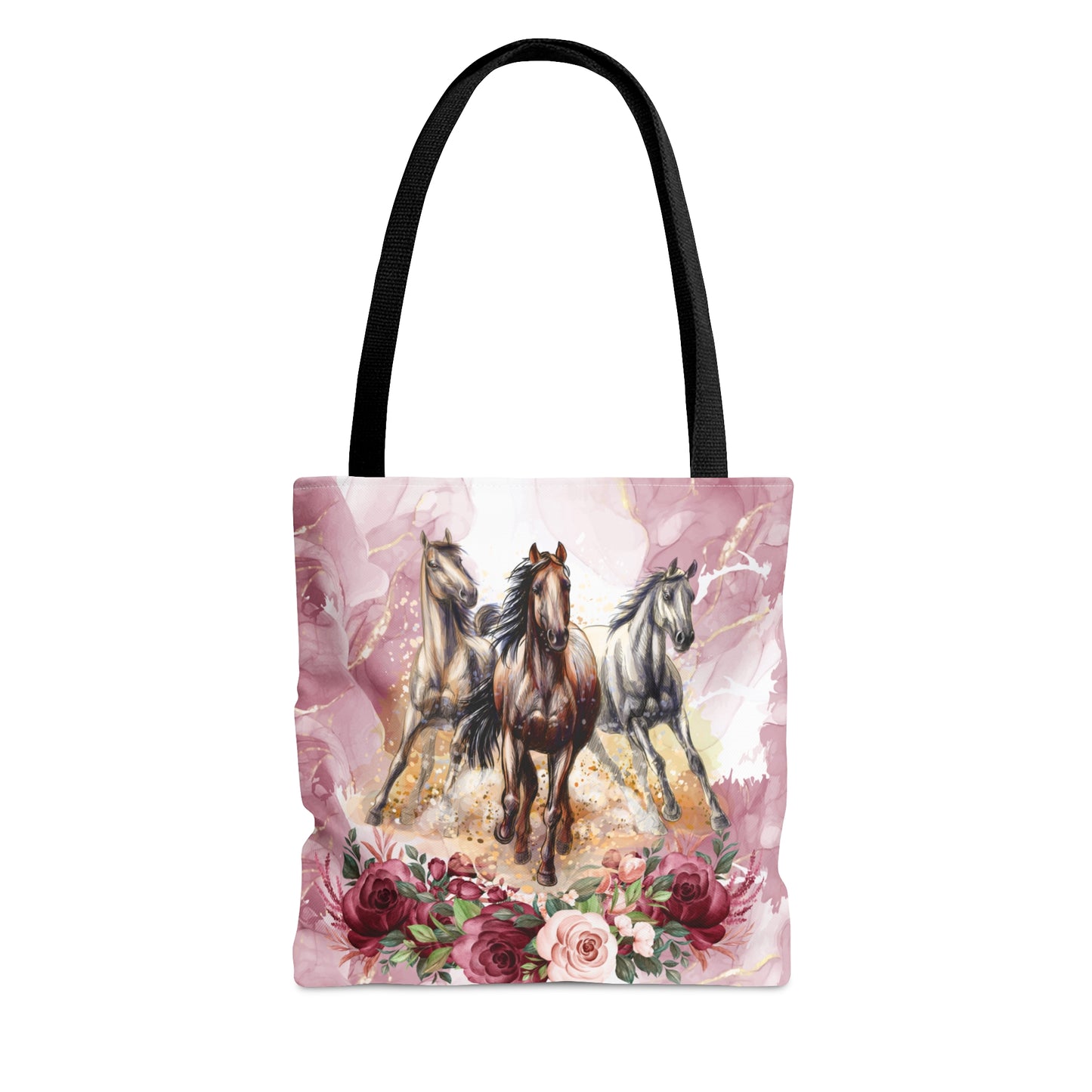 Tote Bag, Horses, Personalised/Non-Personalised Tote bag