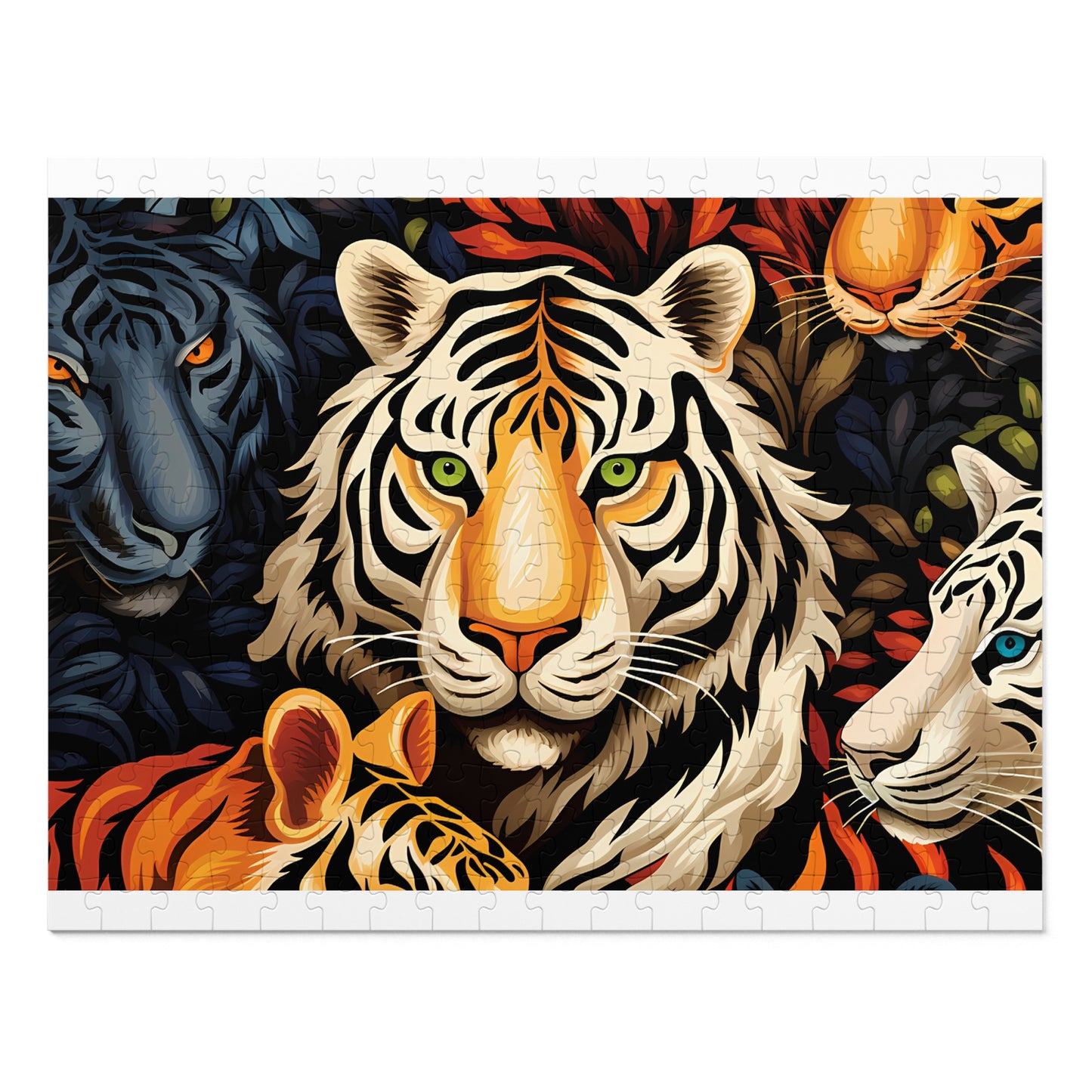 Jigsaw Puzzle, Lion, Personalised/Non-Personalised (30, 110, 252, 500,1000-Piece)