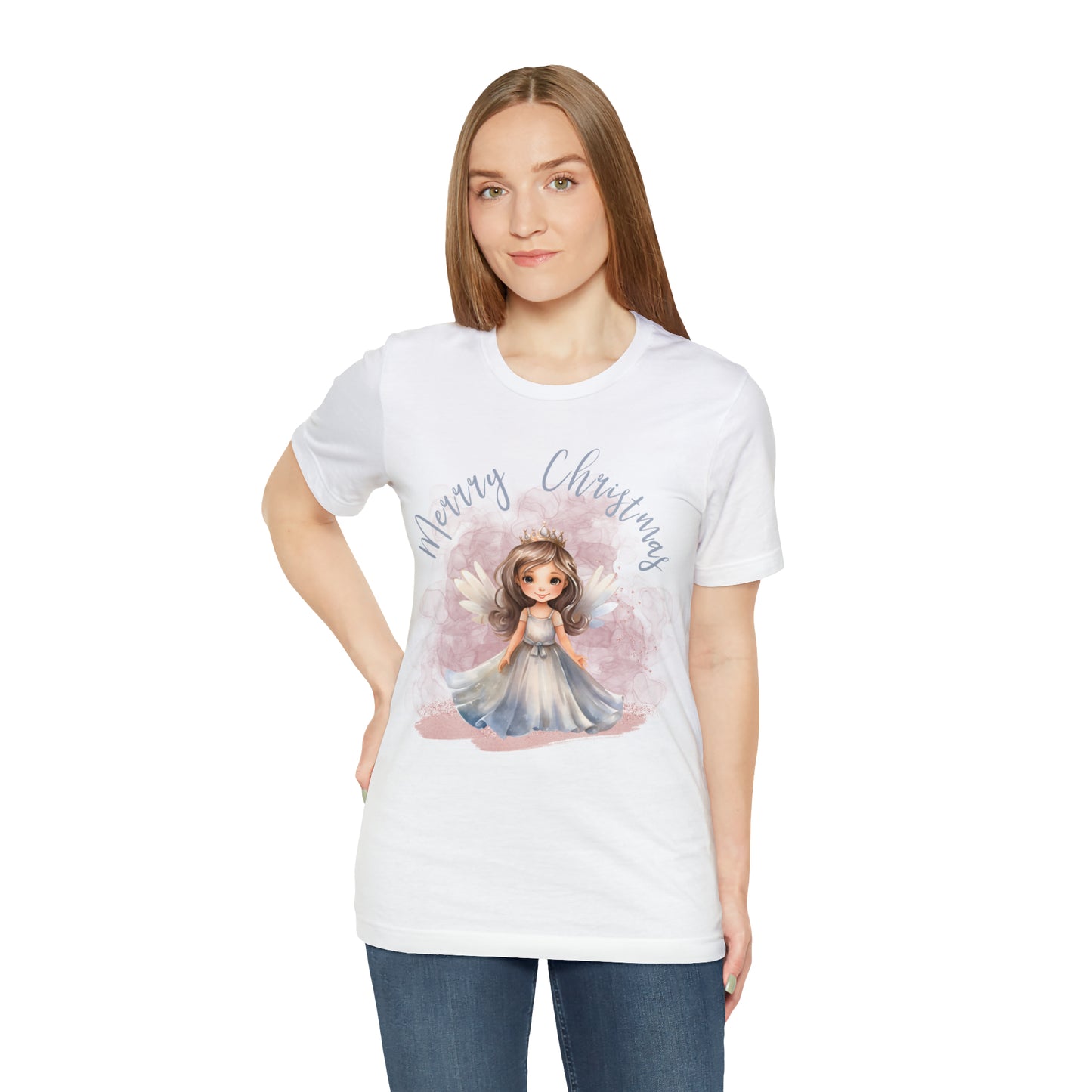 Unisex Jersey Short Sleeve Tee Christmas, Women's Fairy TShirt - A00002