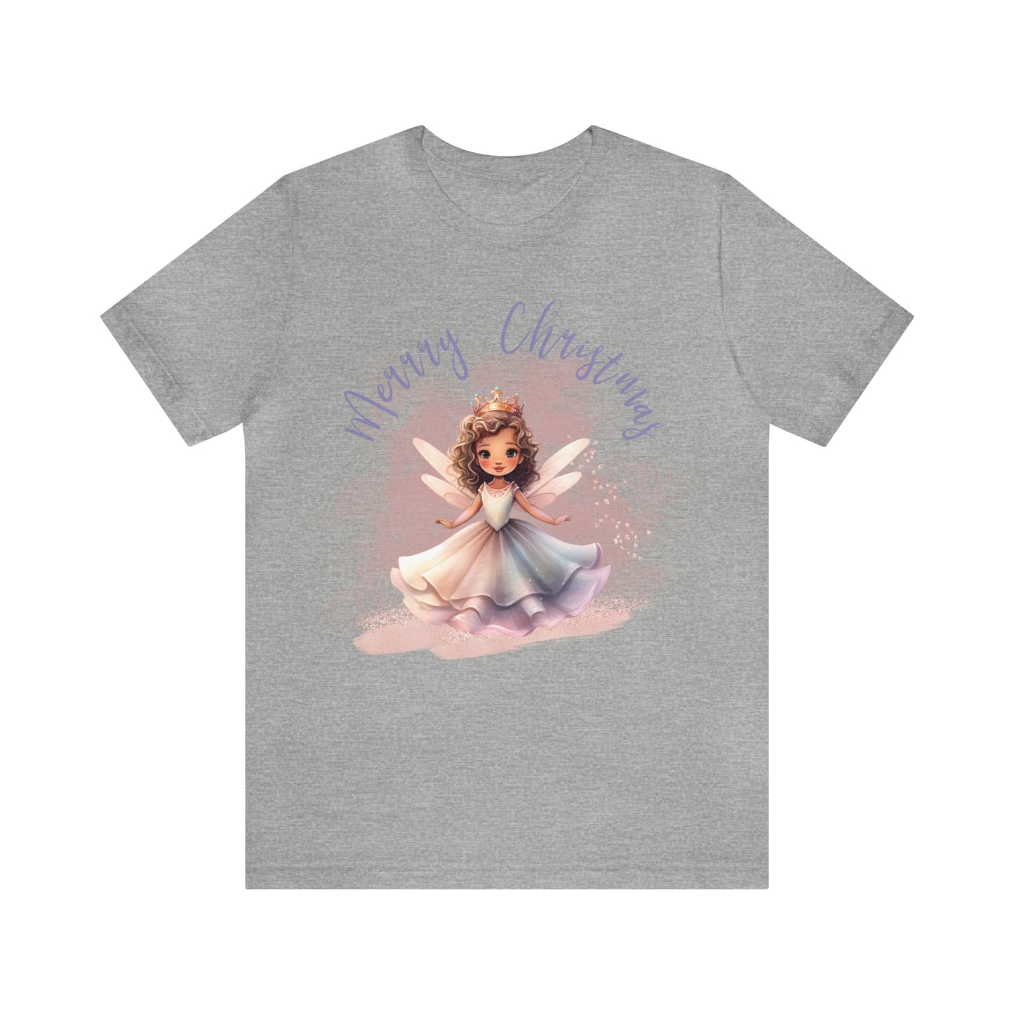 Unisex Jersey Short Sleeve Tee Christmas, Women's Fairy T-shirt - A0010