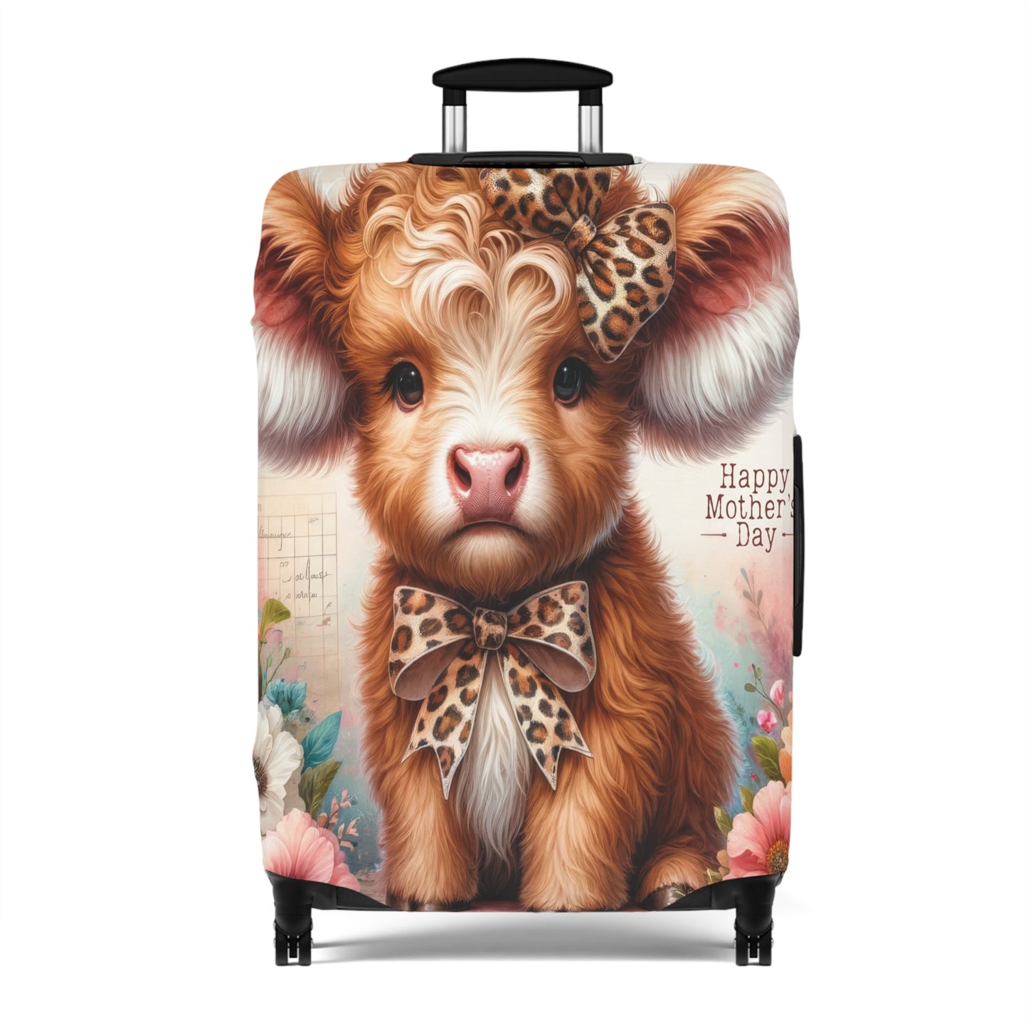 Luggage Cover, Highland Cow, awd-5014