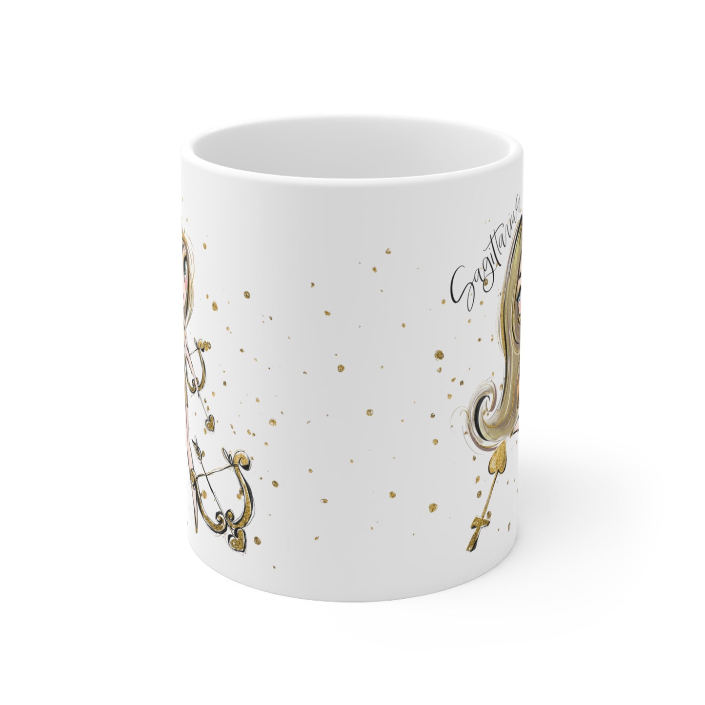 Zodiac Sign, Sagittarius, Ceramic Mug 11oz