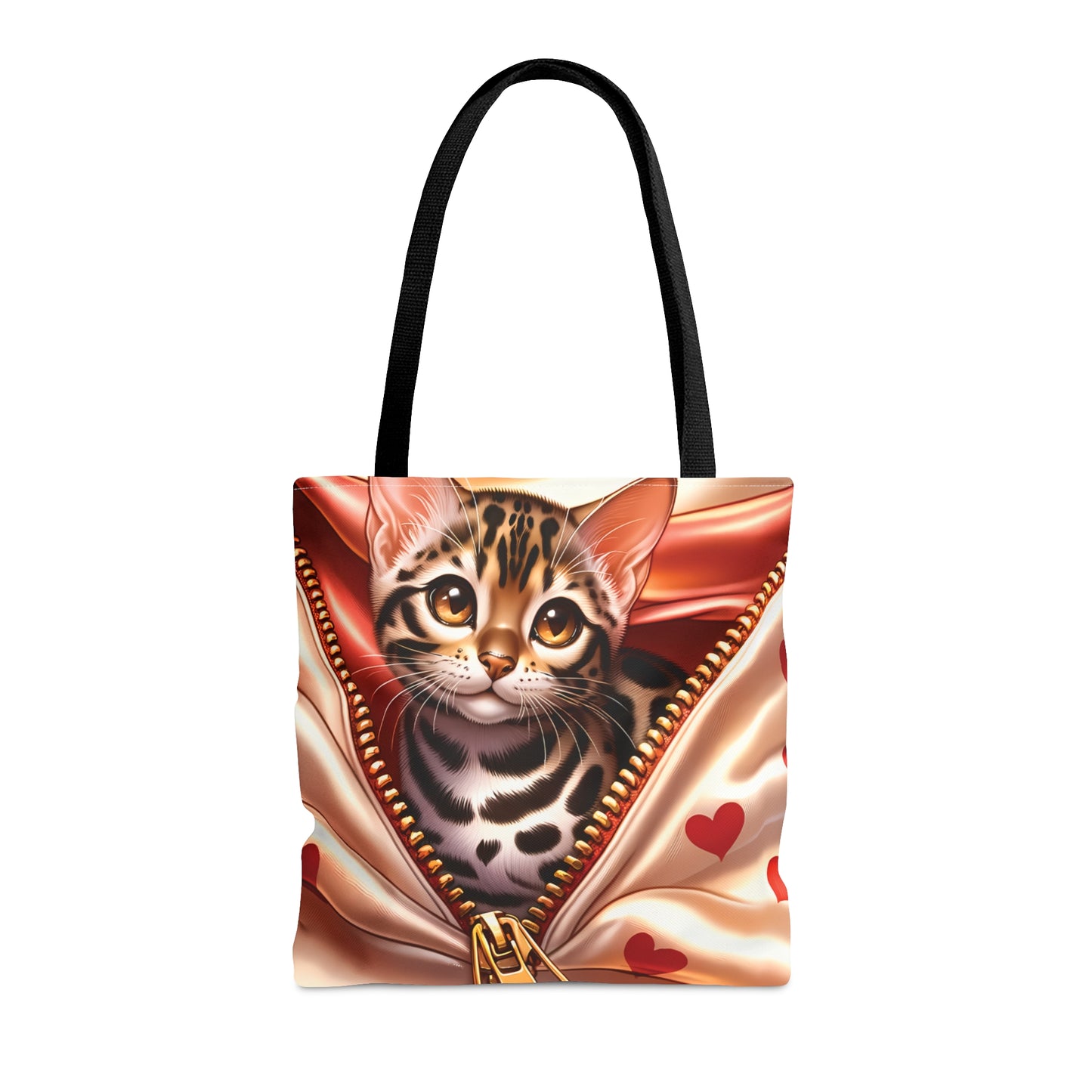 Tote Bag, Cat, Personalised/Non-Personalised Tote bag