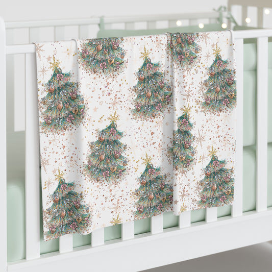 Baby Swaddle Blanket, Christmas Design, Baby Swaddle, Baby Shower gift