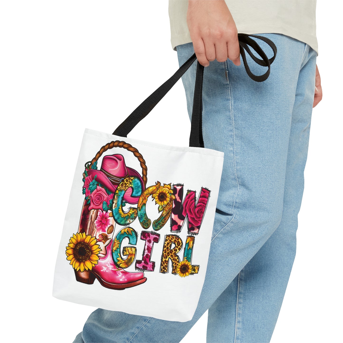 Tote Bag, Country and Western, Cowgirl, Personalised/Non-Personalised Tote bag