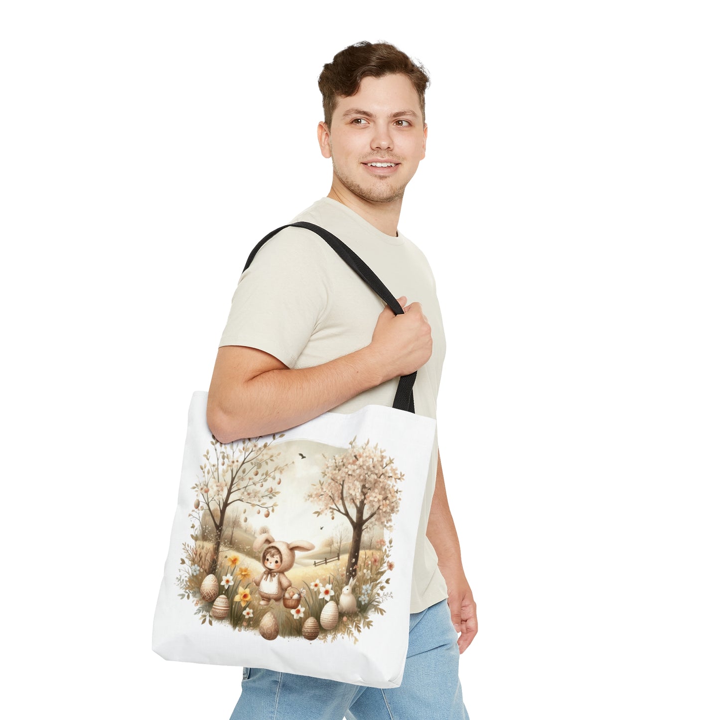 Tote Bag, Easter Scene, Tote bag, awd-1170