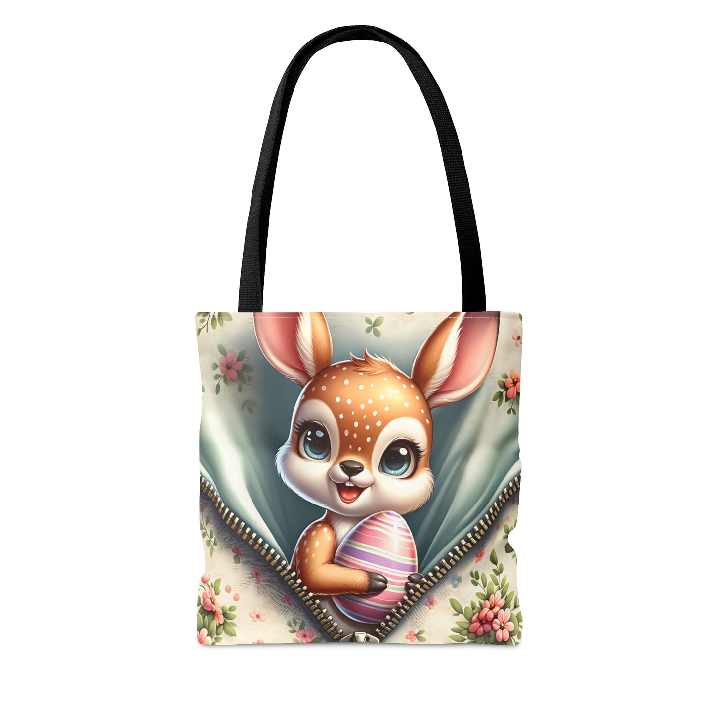 Tote Bag, Easter, Cute Deer, Personalised/Non-Personalised Tote bag