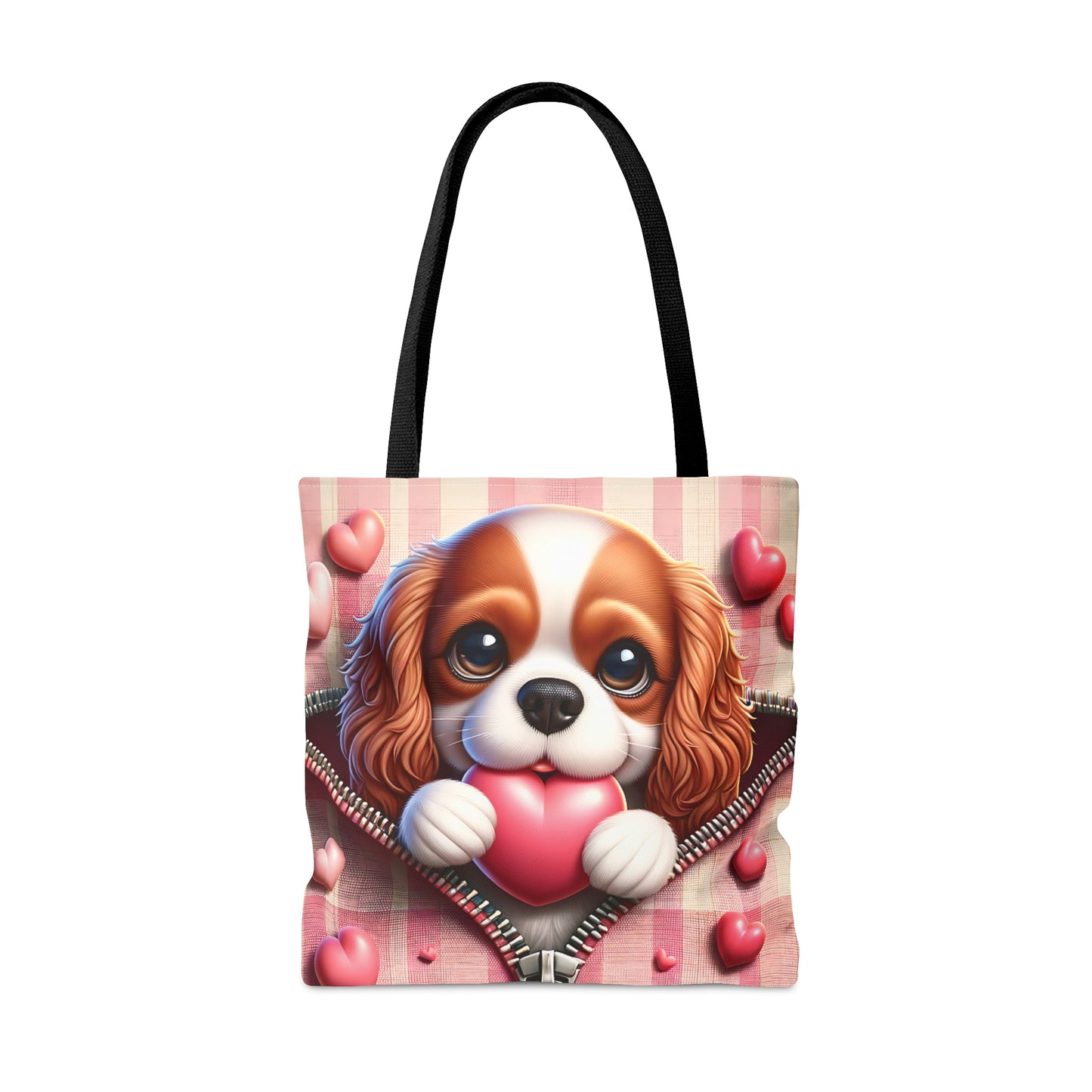 Tote Bag, Cute Dog, Personalised/Non-Personalised Tote bag