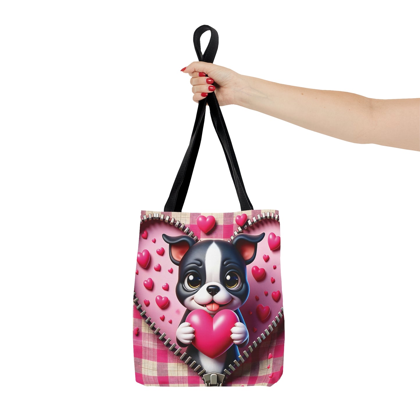 Tote Bag, Cute Dog, Personalised/Non-Personalised Tote bag