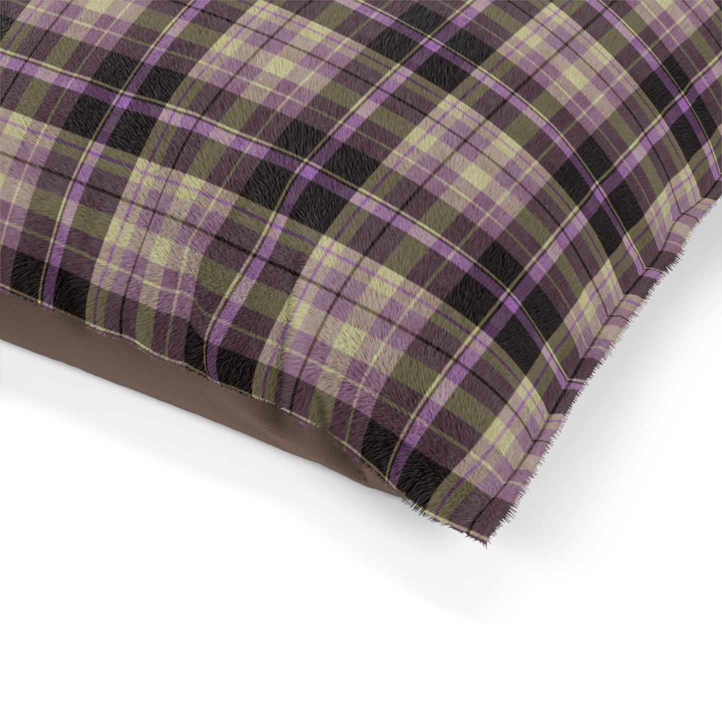 Luxury Pet Bed, feather soft fleece,  Scottish Tartan2