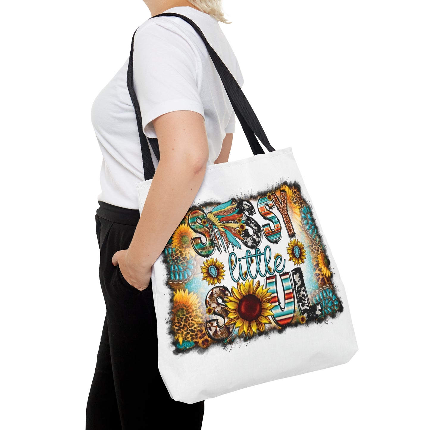 Tote Bag, Western, Sassy Little Soul, Indian