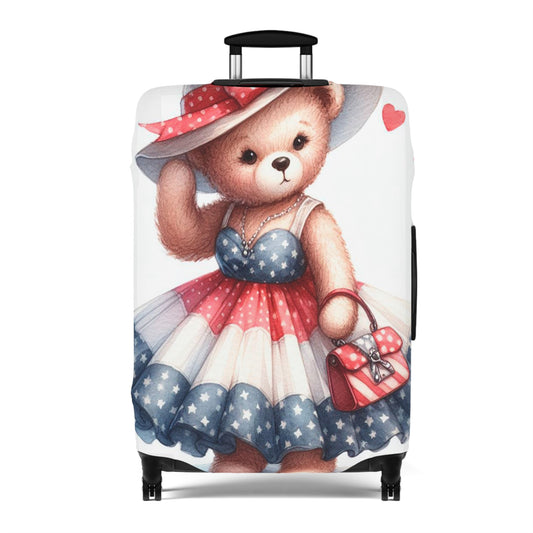 Luggage Cover, Teddy Bear, awd-3029