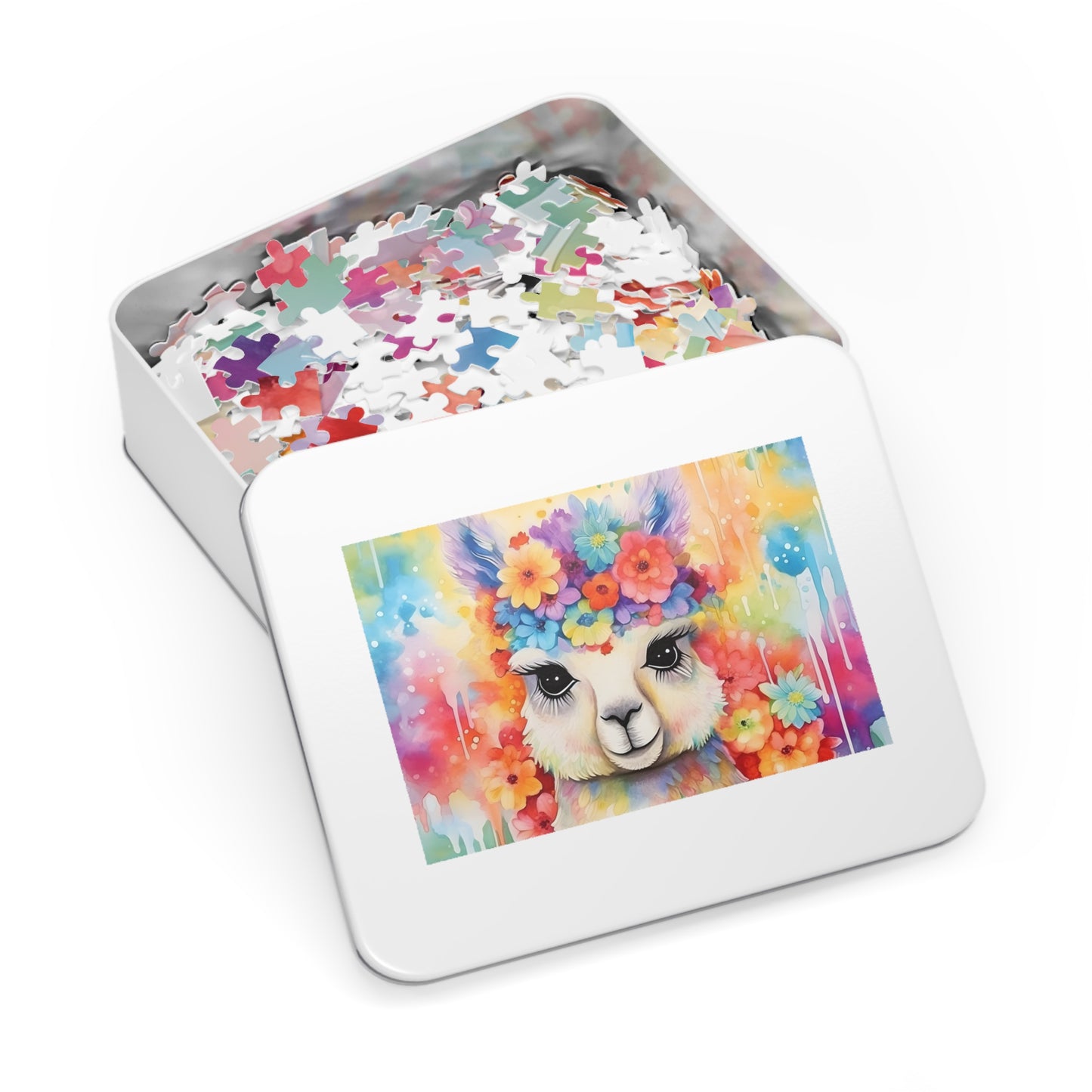 Jigsaw Puzzle, Llama, Personalised/Non-Personalised (30, 110, 252, 500,1000-Piece)