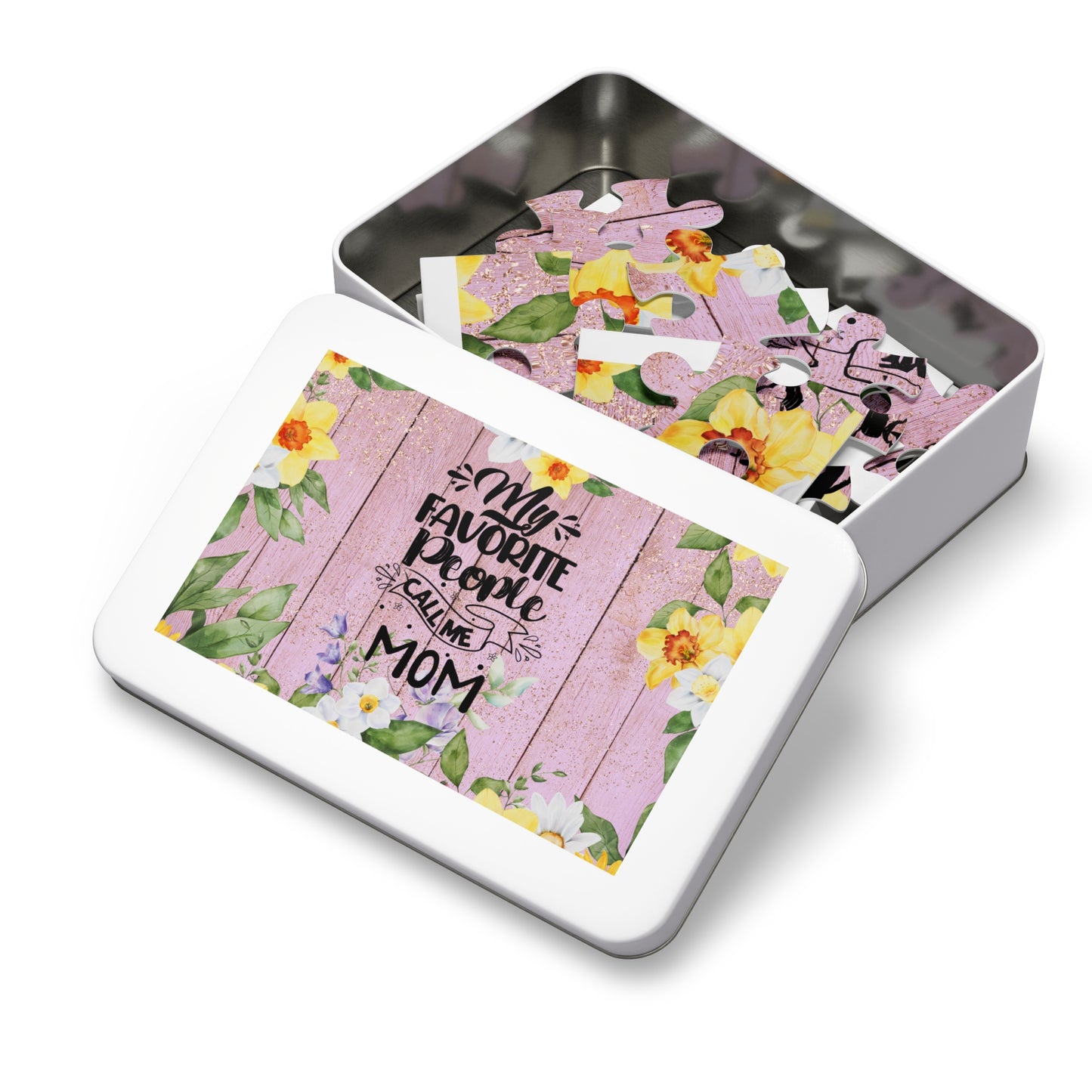 Jigsaw Puzzle, My Favorite People call me Mom, Personalised/Non-Personalised (30, 110, 252, 500,1000-Piece)